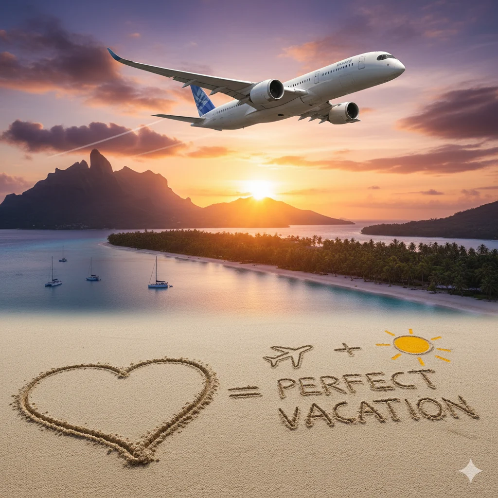 Airplane Captions for Instagram