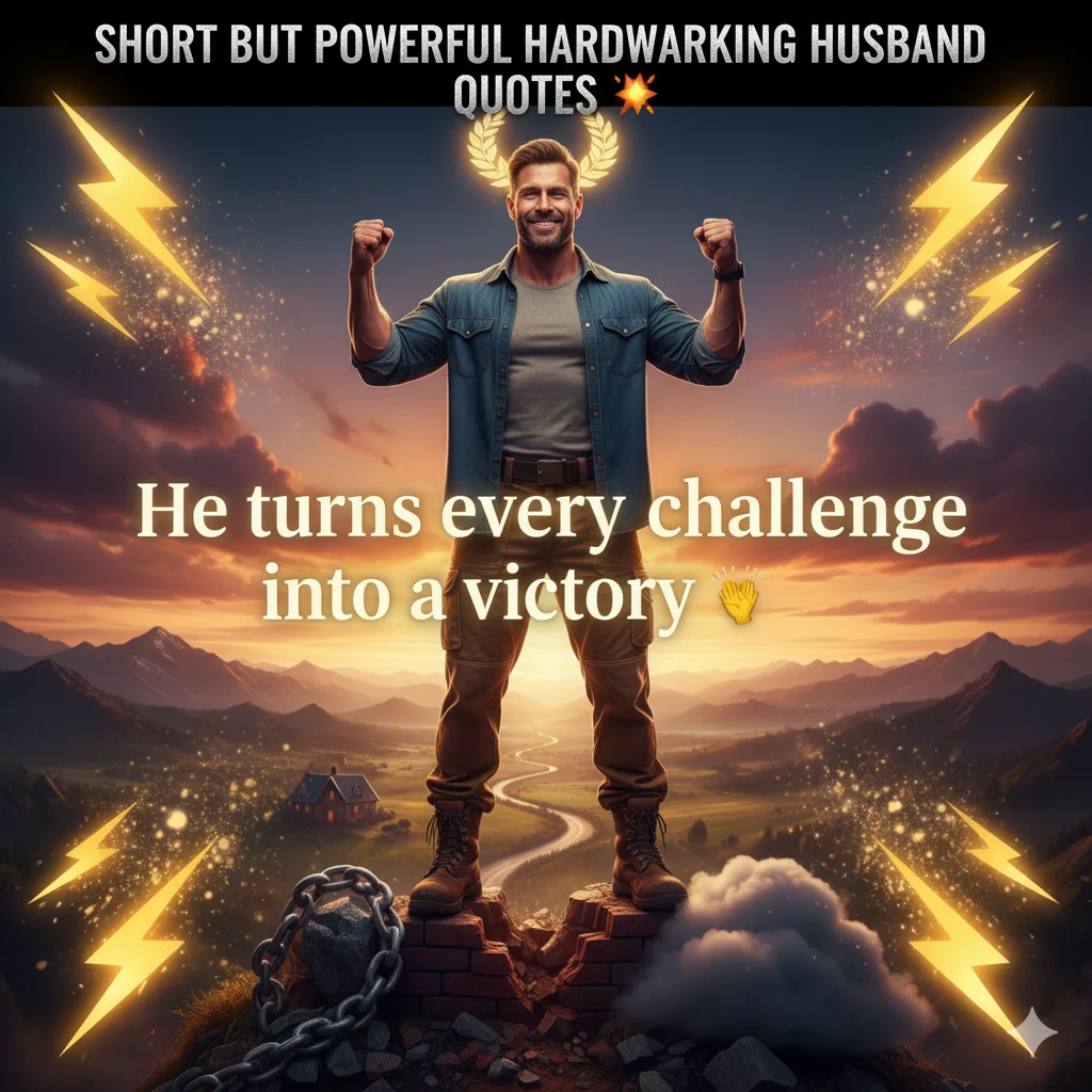 Hardworking Husband Quotes