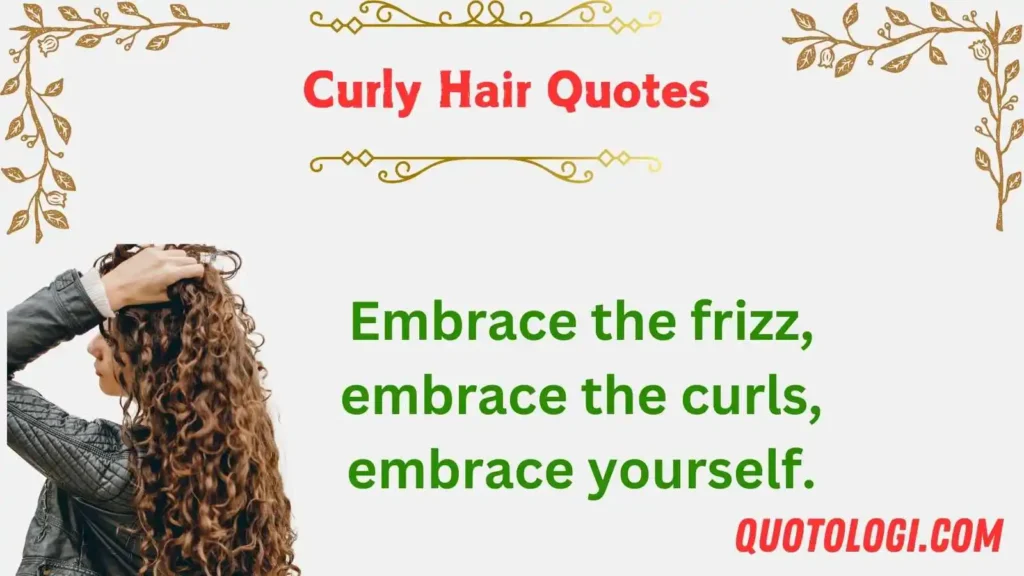 Curly Hair Quotes