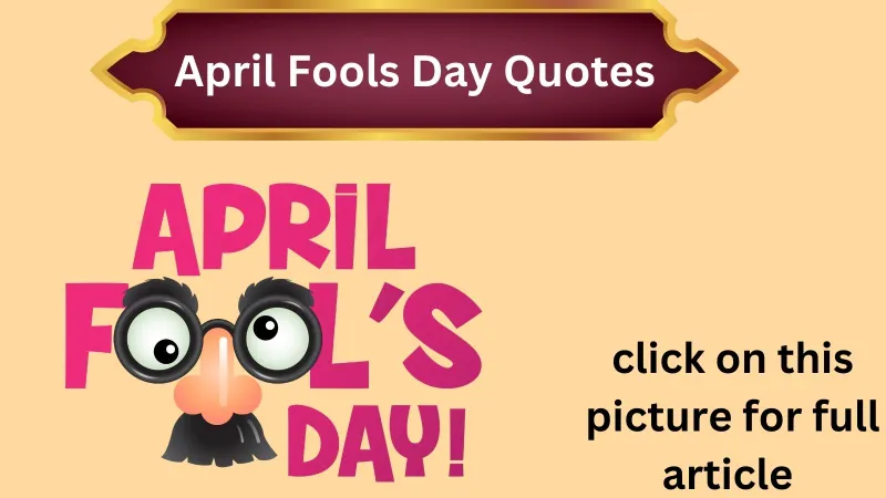 April Fools Day Quotes