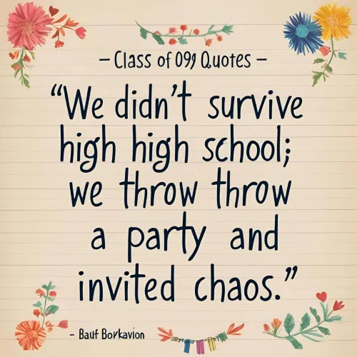 Class of 09 Quotes
