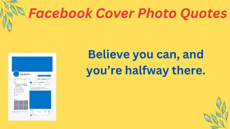 Facebook Cover Photo Quotes