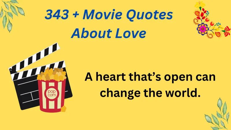 Movie Quotes About Love