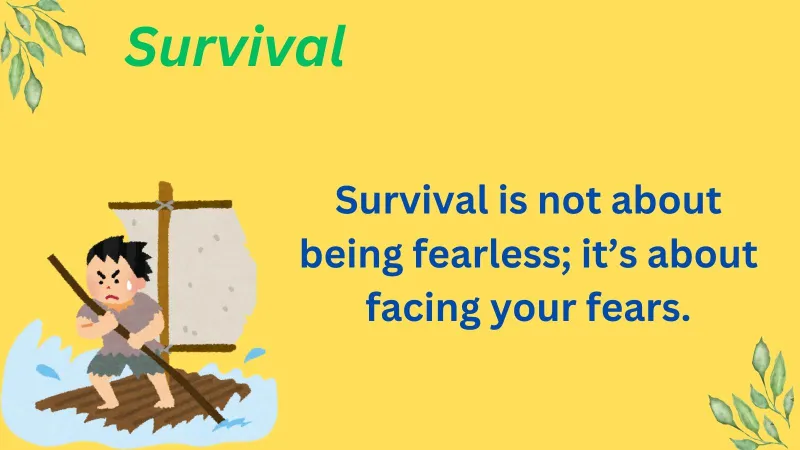 Survival Quotes