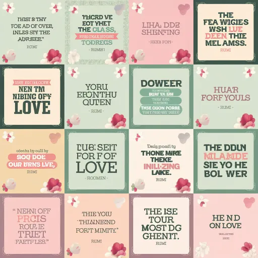 rumi quotes on love
