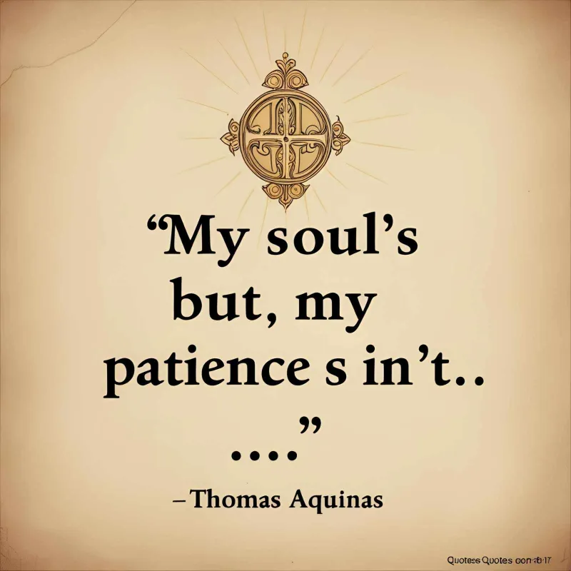 Thomas Aquinas Quotes
