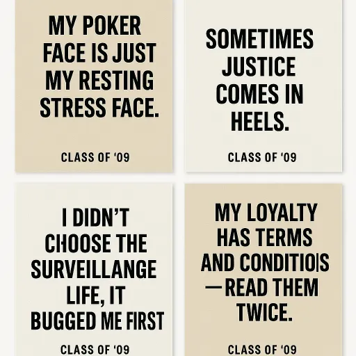 Class of 09 Quotes Iconic Lines