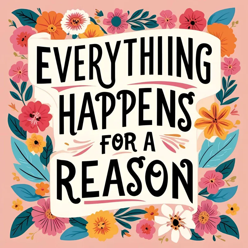 everything happens for a reason quotes