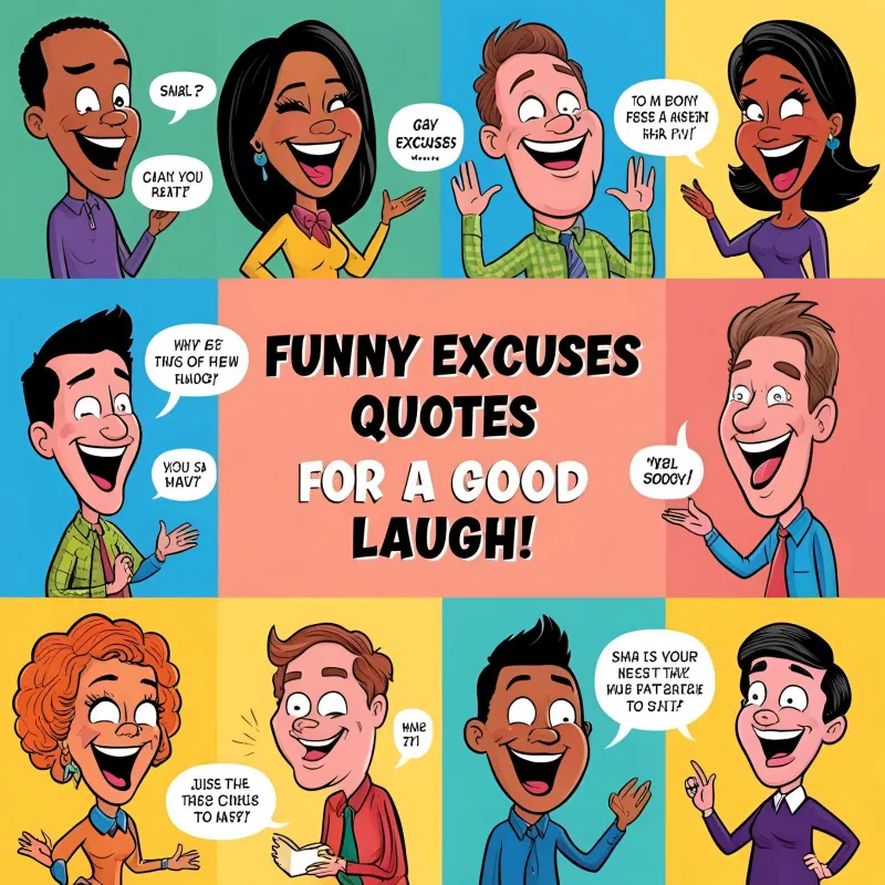 Funny Excuses Quotes for a Good Laugh