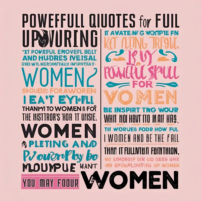 powerful quotes for women