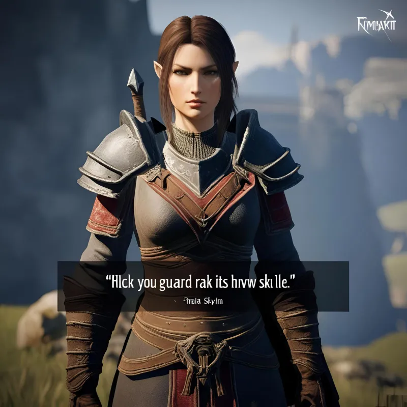 skyrim guard quotes