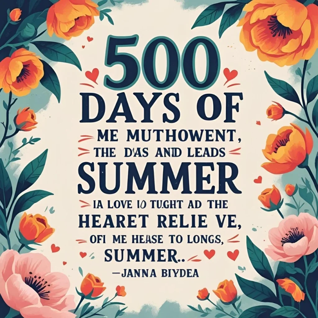 500 Days of Summer Quotes