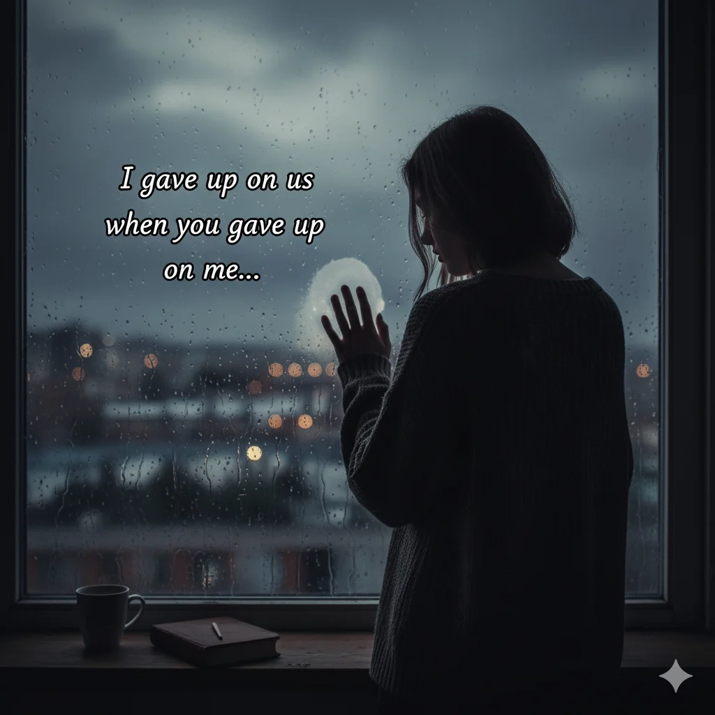 I Give Up Quotes