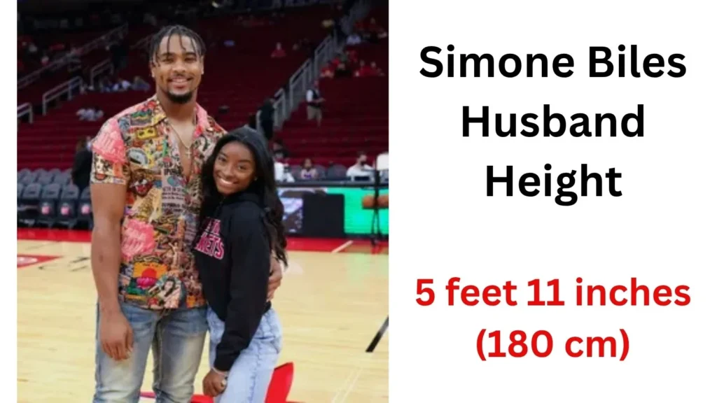 simone biles husband height