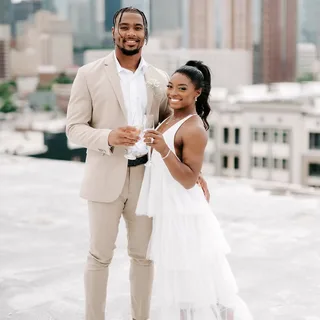 simone biles husband height