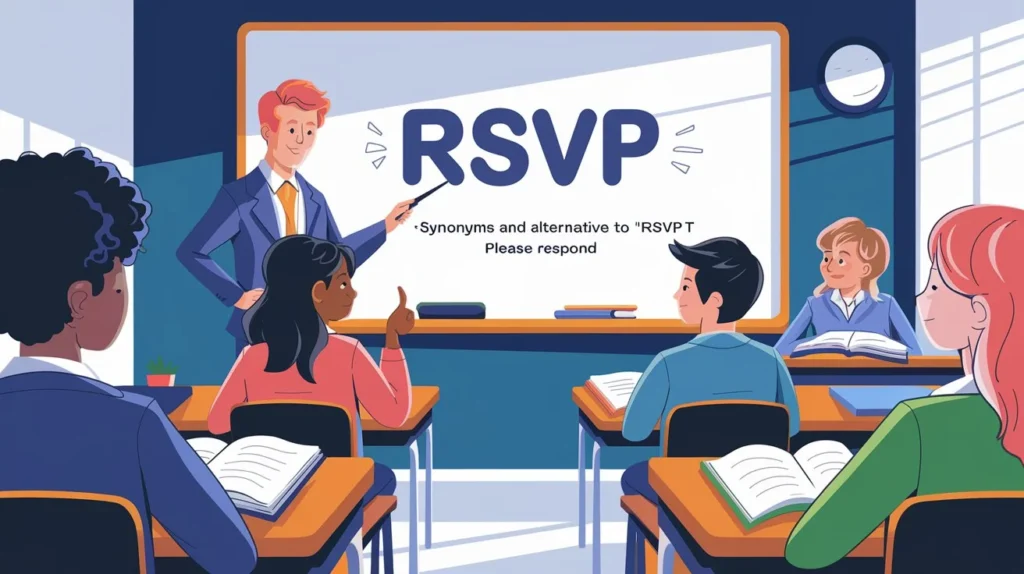 🗂️ Synonyms and Alternatives to "RSVP"