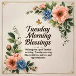 tuesday morning blessings