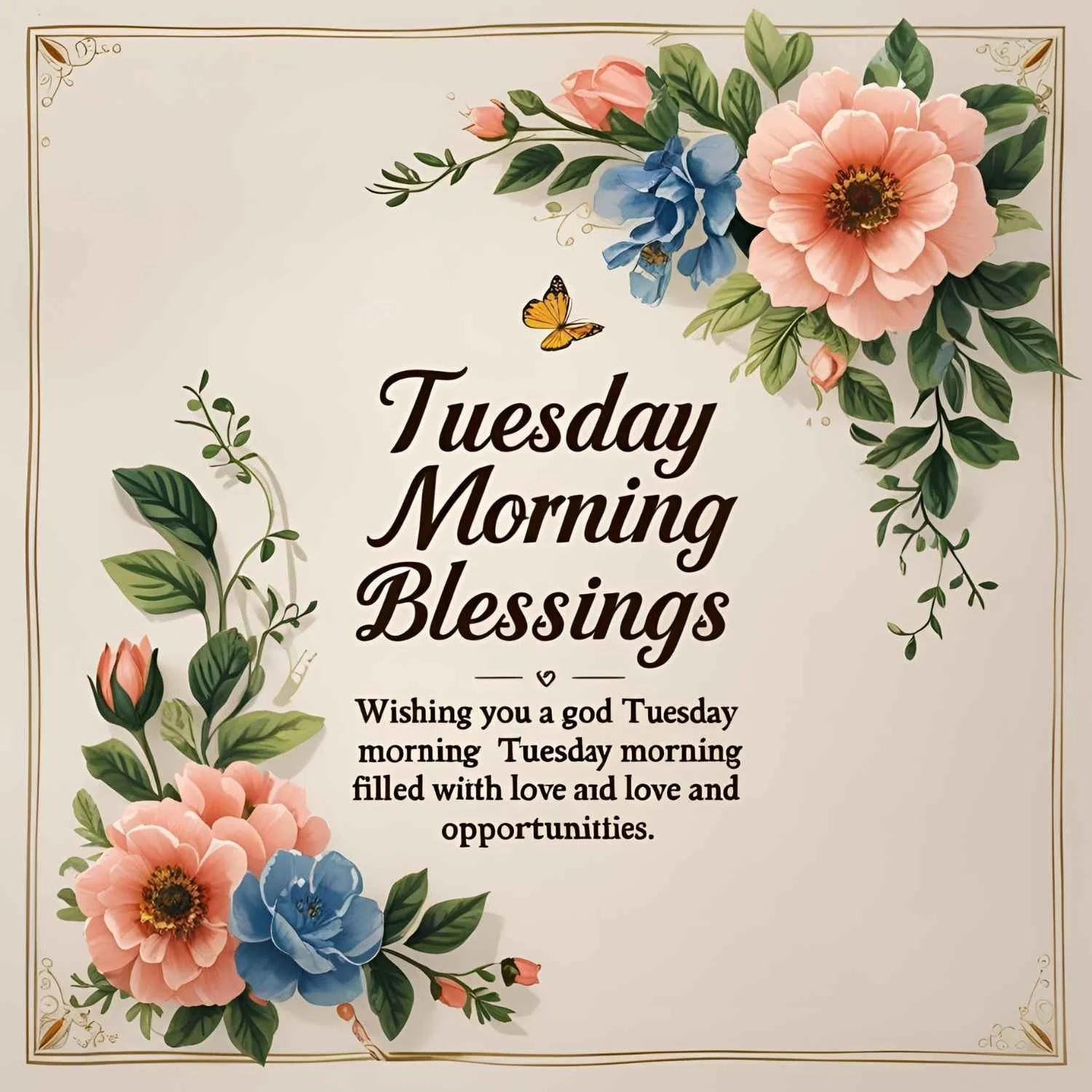tuesday morning blessings