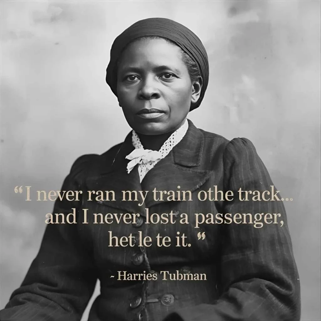Harriet Tubman Famous Quotes