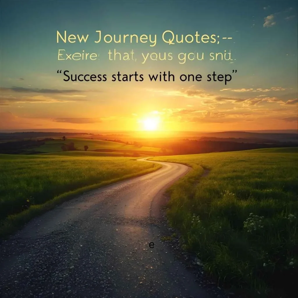 New Journey Quotes