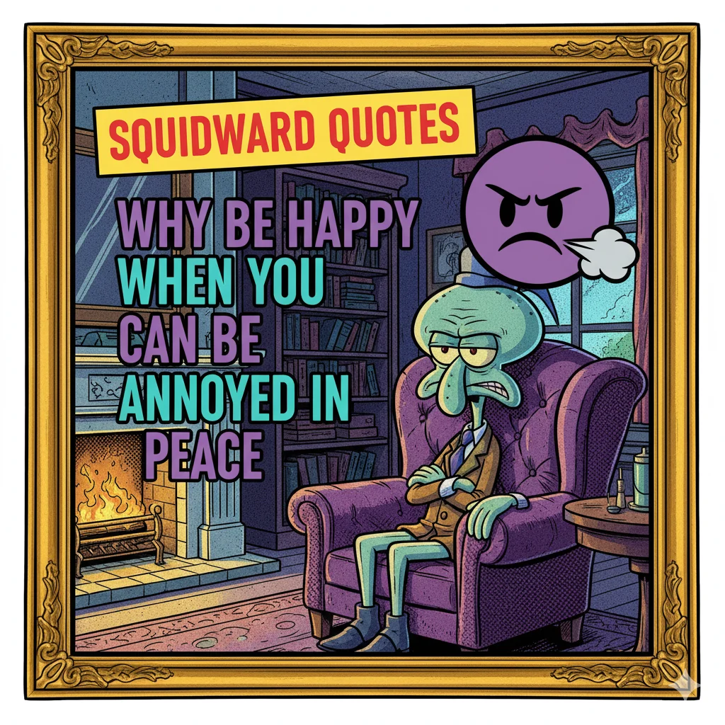 Squidward Quotes
