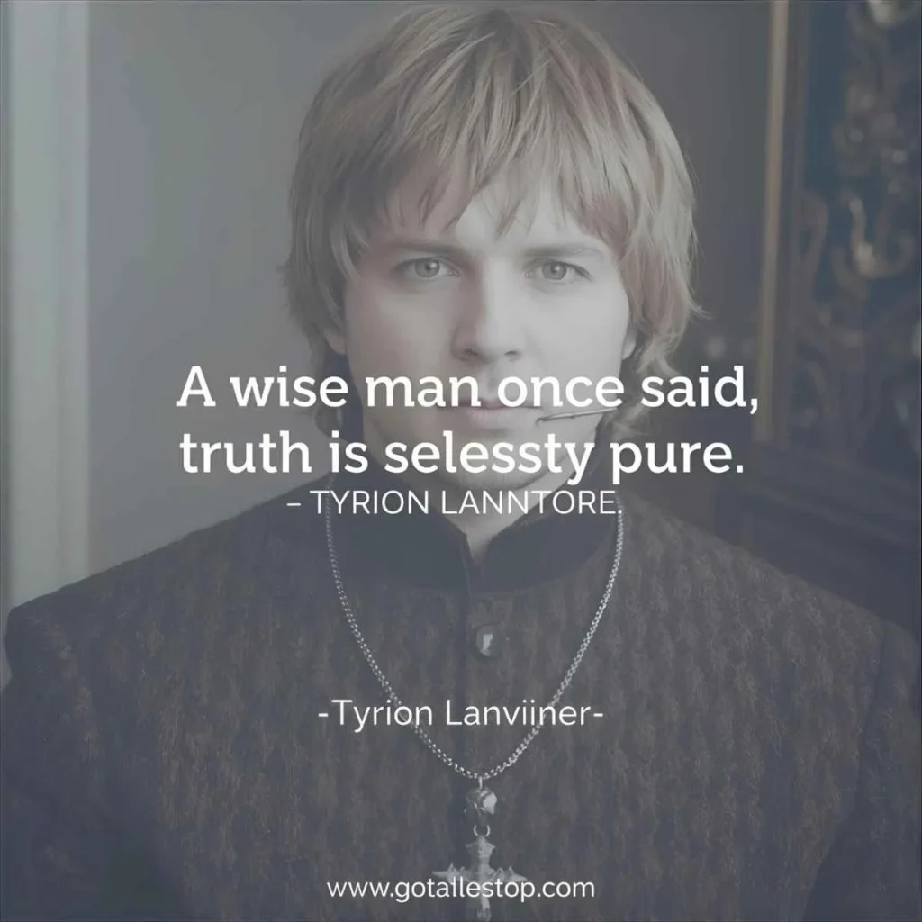 Tyrion Lannister Quotes