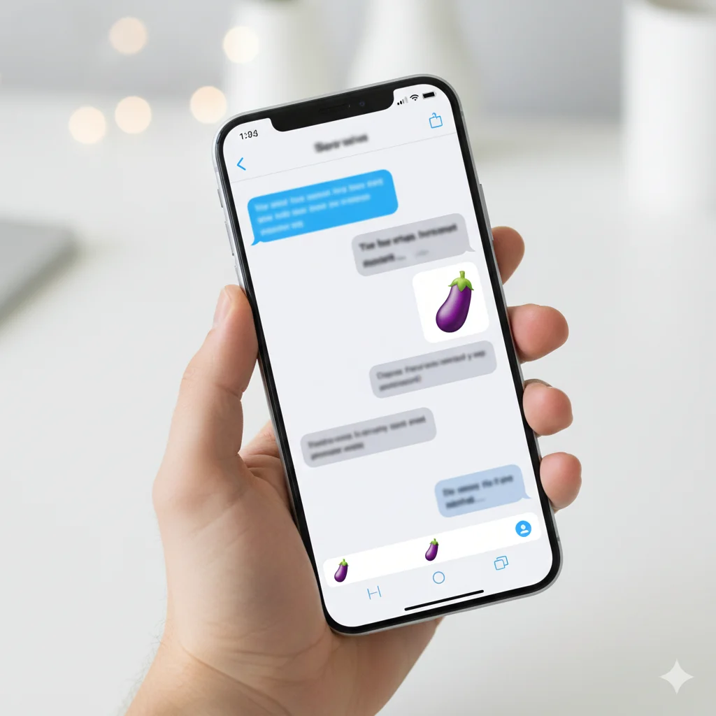 an Eggplant Emoji Mean