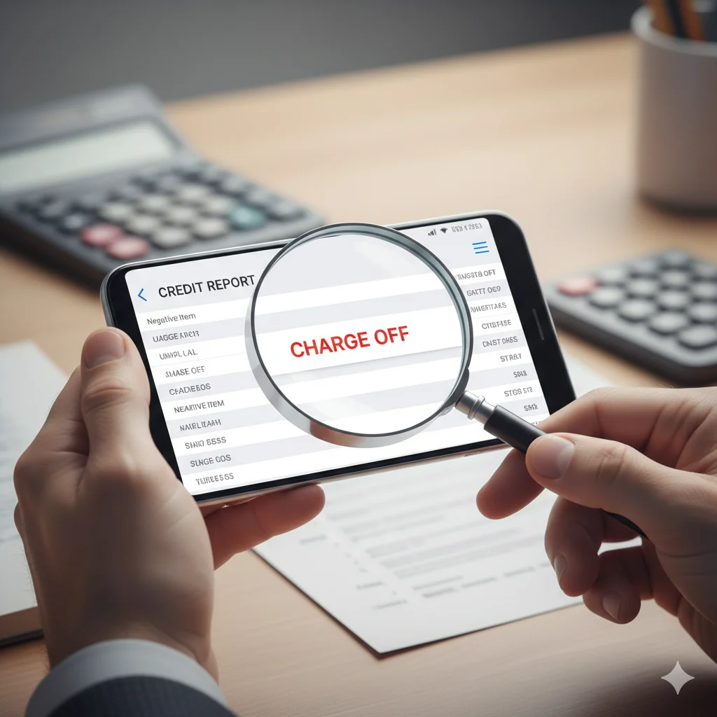 charge off mean on credit report