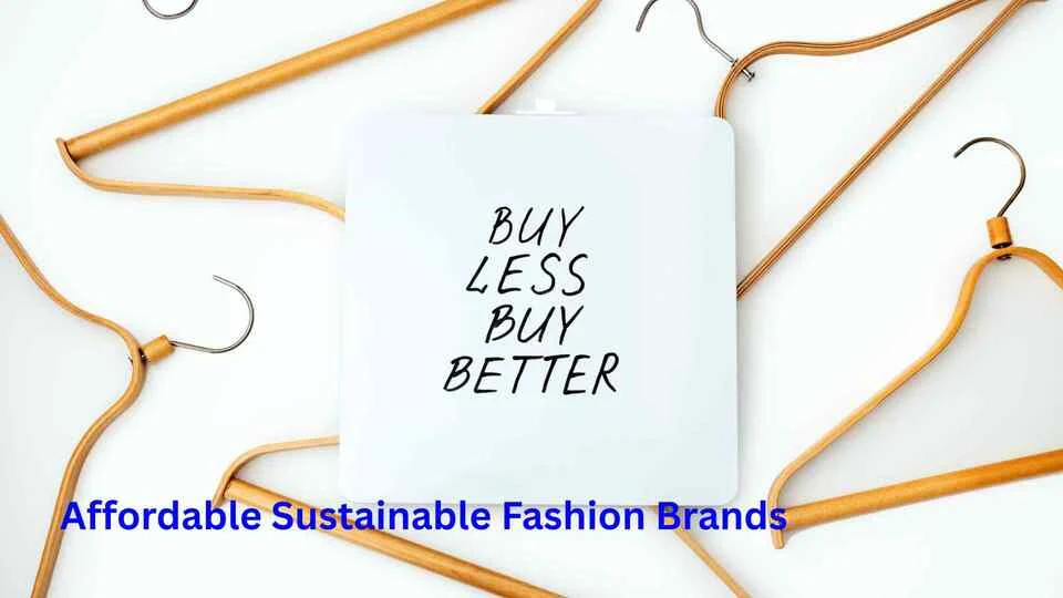 Affordable Sustainable Fashion Brands