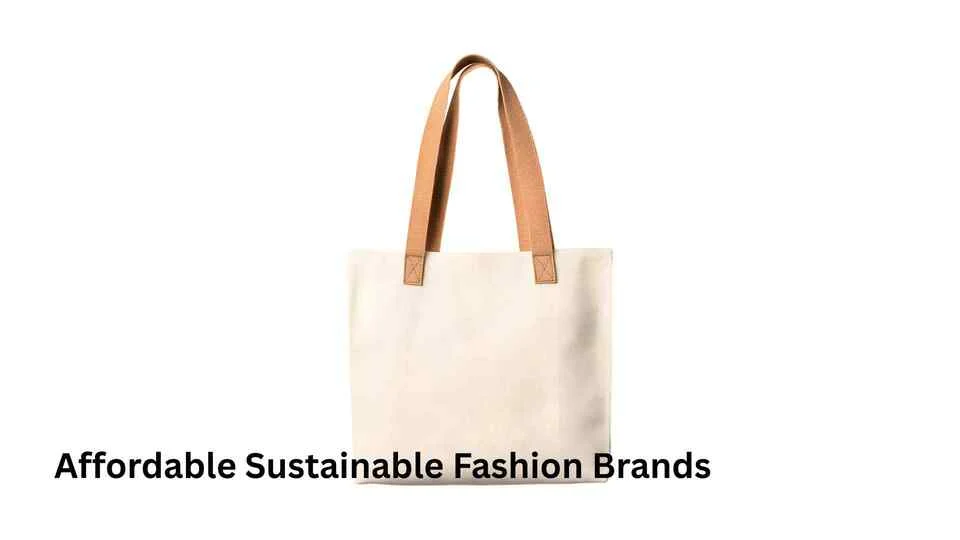 Affordable Sustainable Fashion Brands